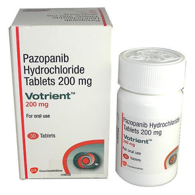 Votrient 200 mg 30 tablets ( Pazopanib 200 mg )